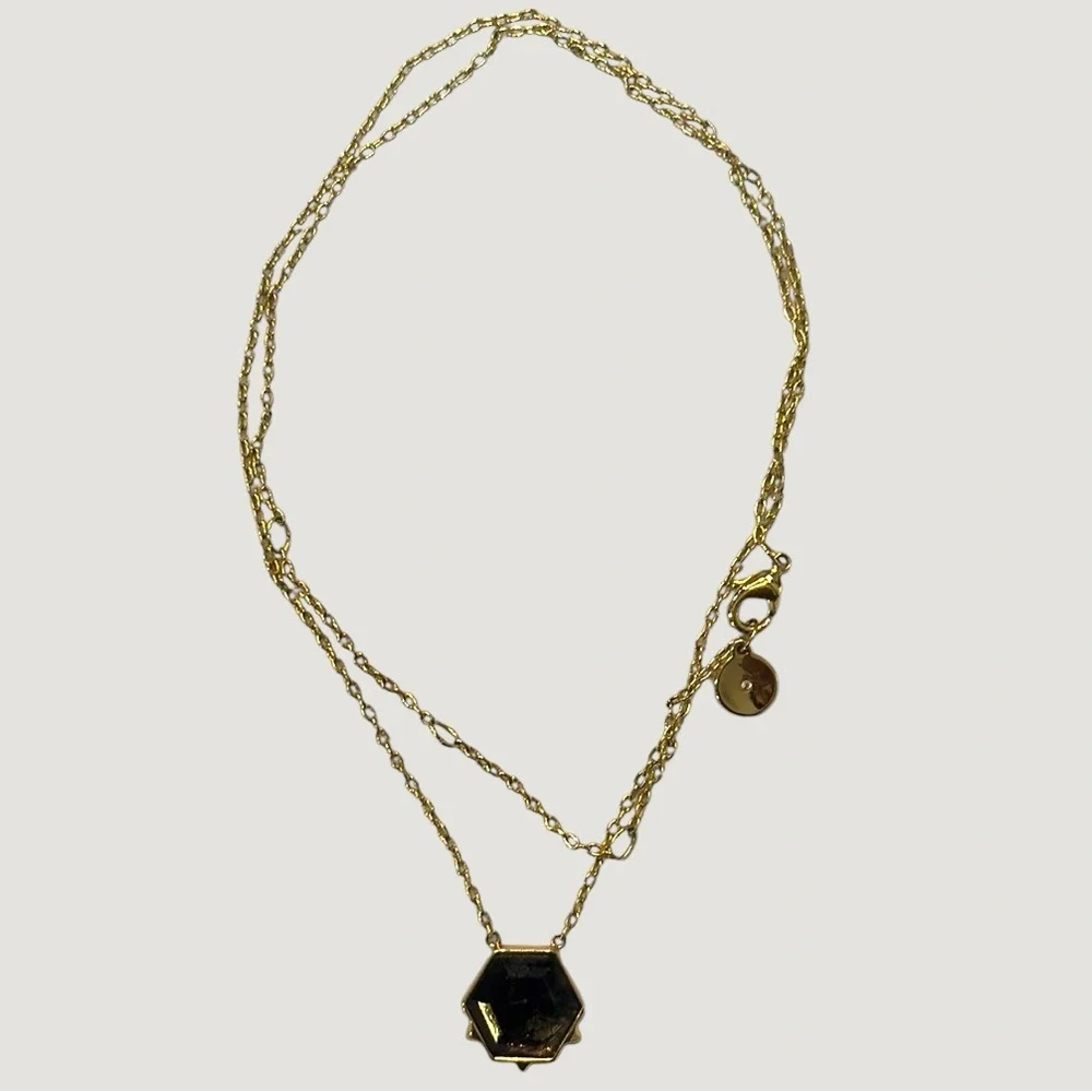 STELLA & DOT Nova Pendant‎ Gold Necklace